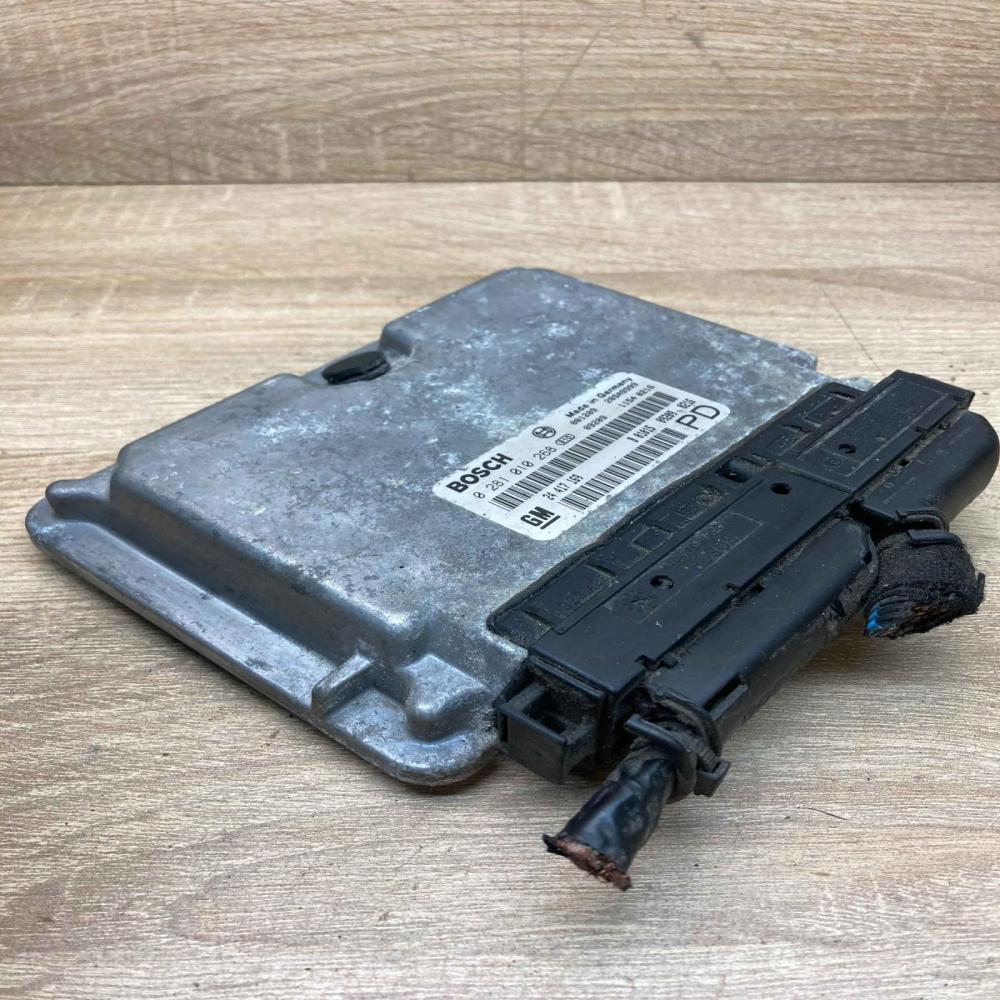 24417169 0281010268 With Plug Engine control unit/module ECU Opel Zafira A