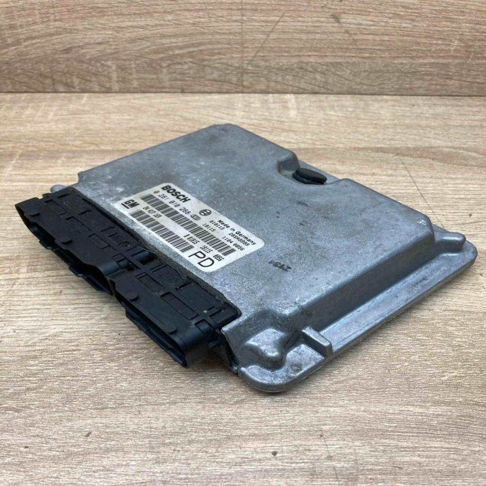 24417169 0281010268 PD Used Engine control unit/module ECU Opel Zafira A