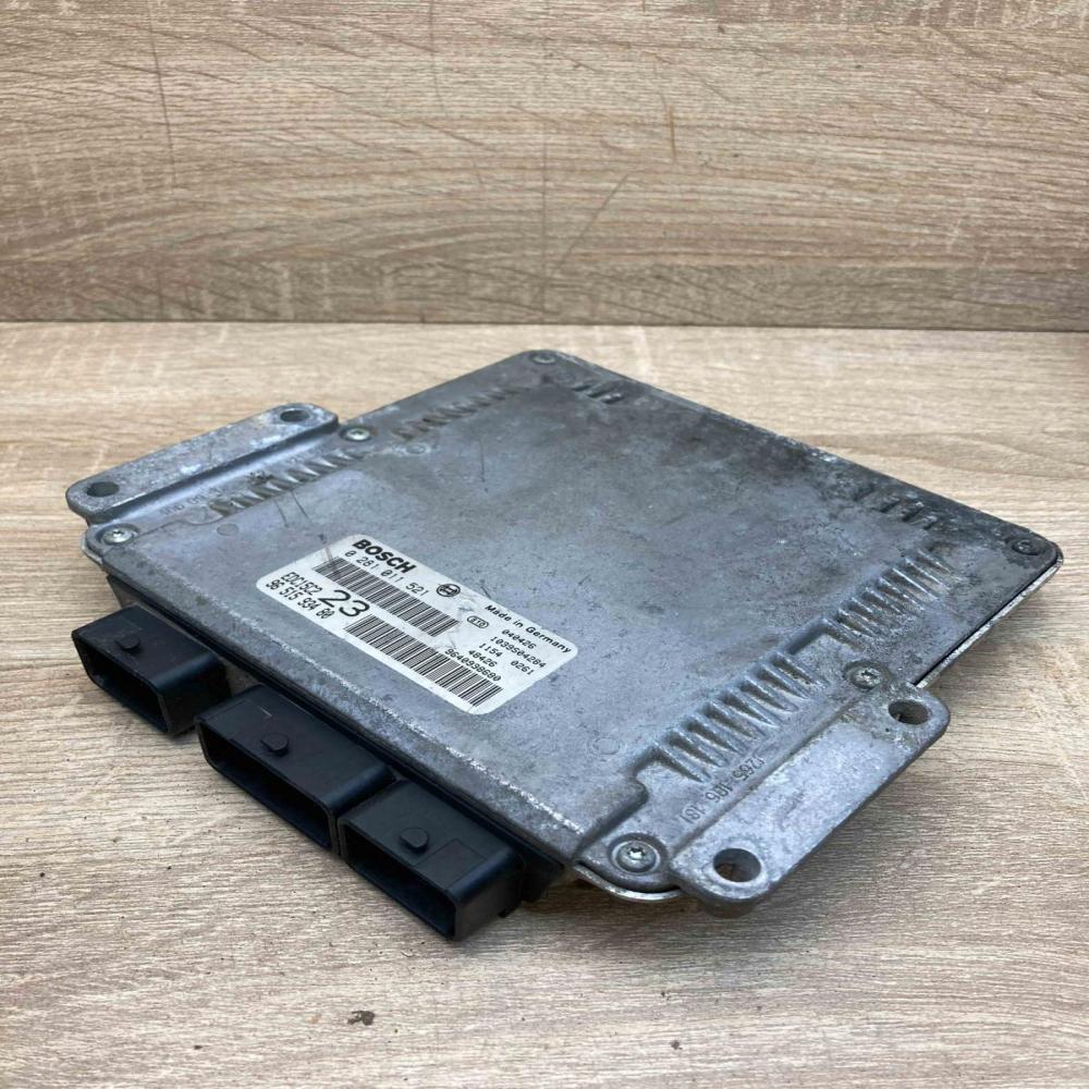 9651593480 0281011521  Engine control unit/module ECU Citroen Xsara Picasso