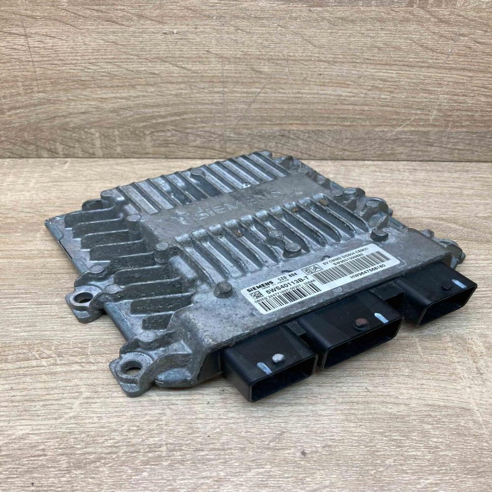 9647568180 5WS40113B T  Engine control unit/module ECU Peugeot 1007