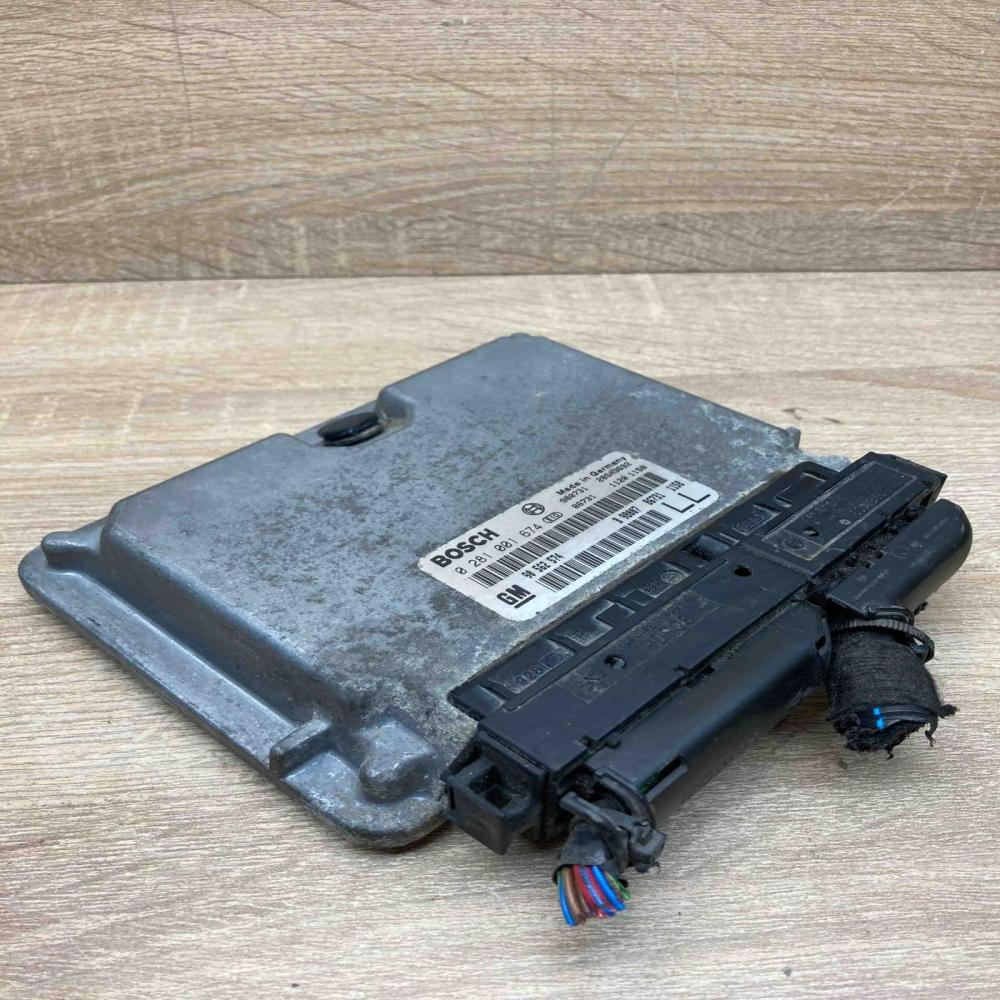 90562574 0281001674 With Plug Engine control unit/module ECU Opel Astra G