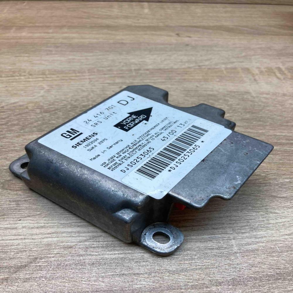 24416701 5WK42975 DJ Airbag control unit/module Opel Vectra B