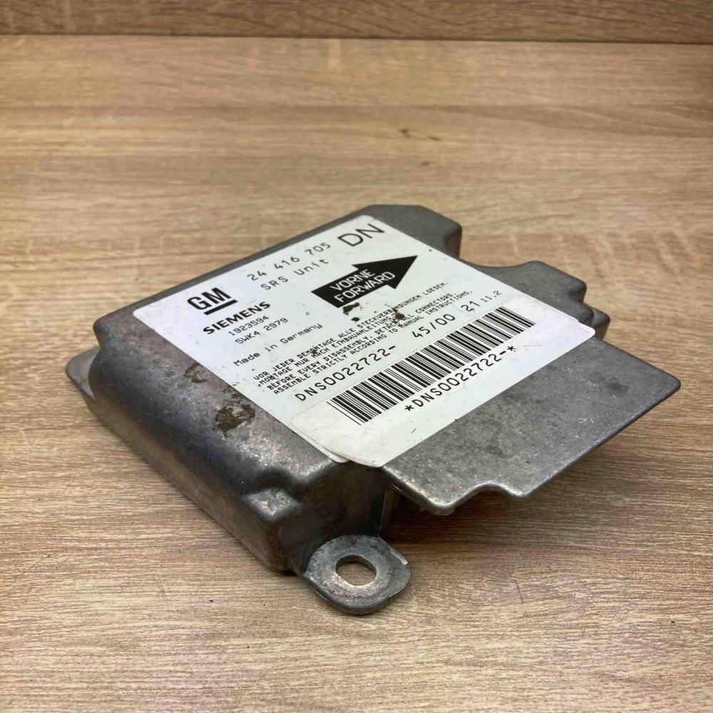 24416705 5WK42979 DN Airbag control unit/module Opel Astra G