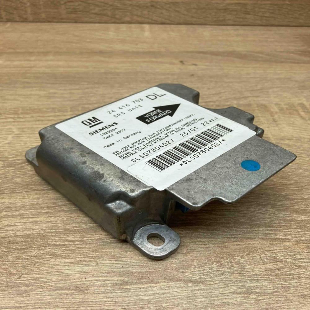 24416703 5WK42977 DL Airbag control unit/module Opel Astra G