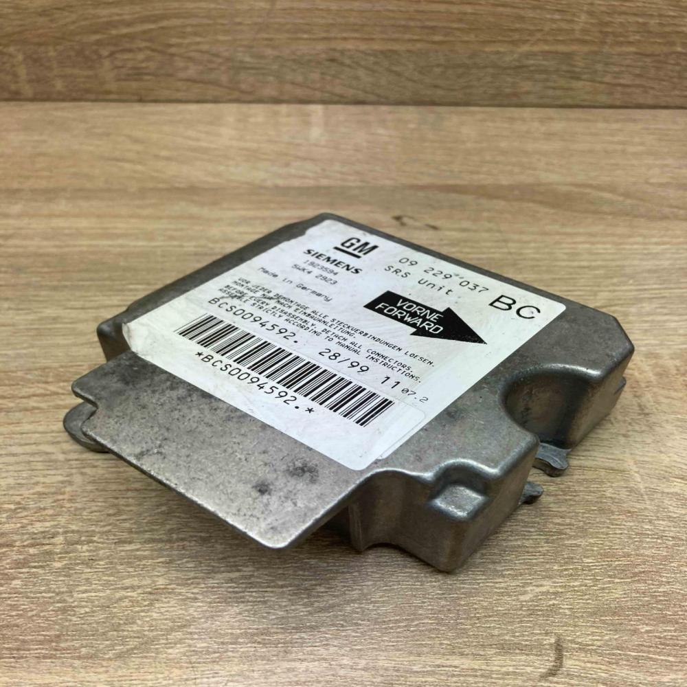 09229037 5WK42923 BC Airbag control unit/module Opel Vectra B