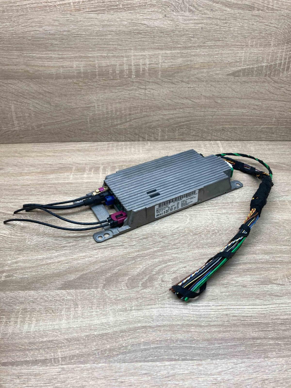 9257151 100991 10 With Plug Bluetooth control unit module BMW 5 F10 F11