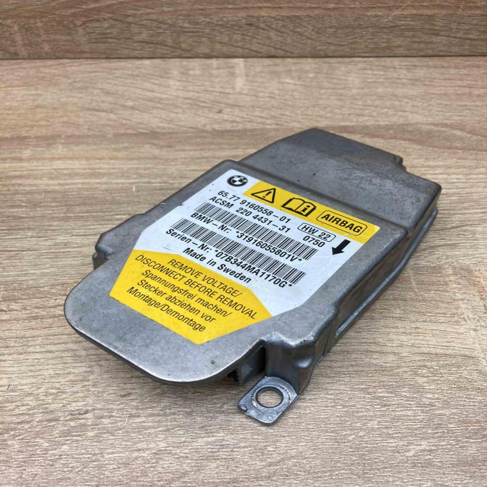 9160558 2204431 31  Airbag control unit/module BMW 5 E60 E61