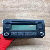 1K0035186P 918438 6151 With Code Radio/CD/DVD/GPS head unit Volkswagen PASSAT B6