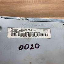 1K0035186P 918438 6151 With Code Radio/CD/DVD/GPS head unit Volkswagen PASSAT B6