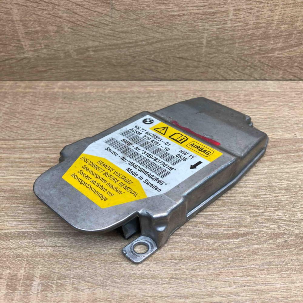 6978373 2204391 10  Airbag control unit/module BMW 5 E60 E61