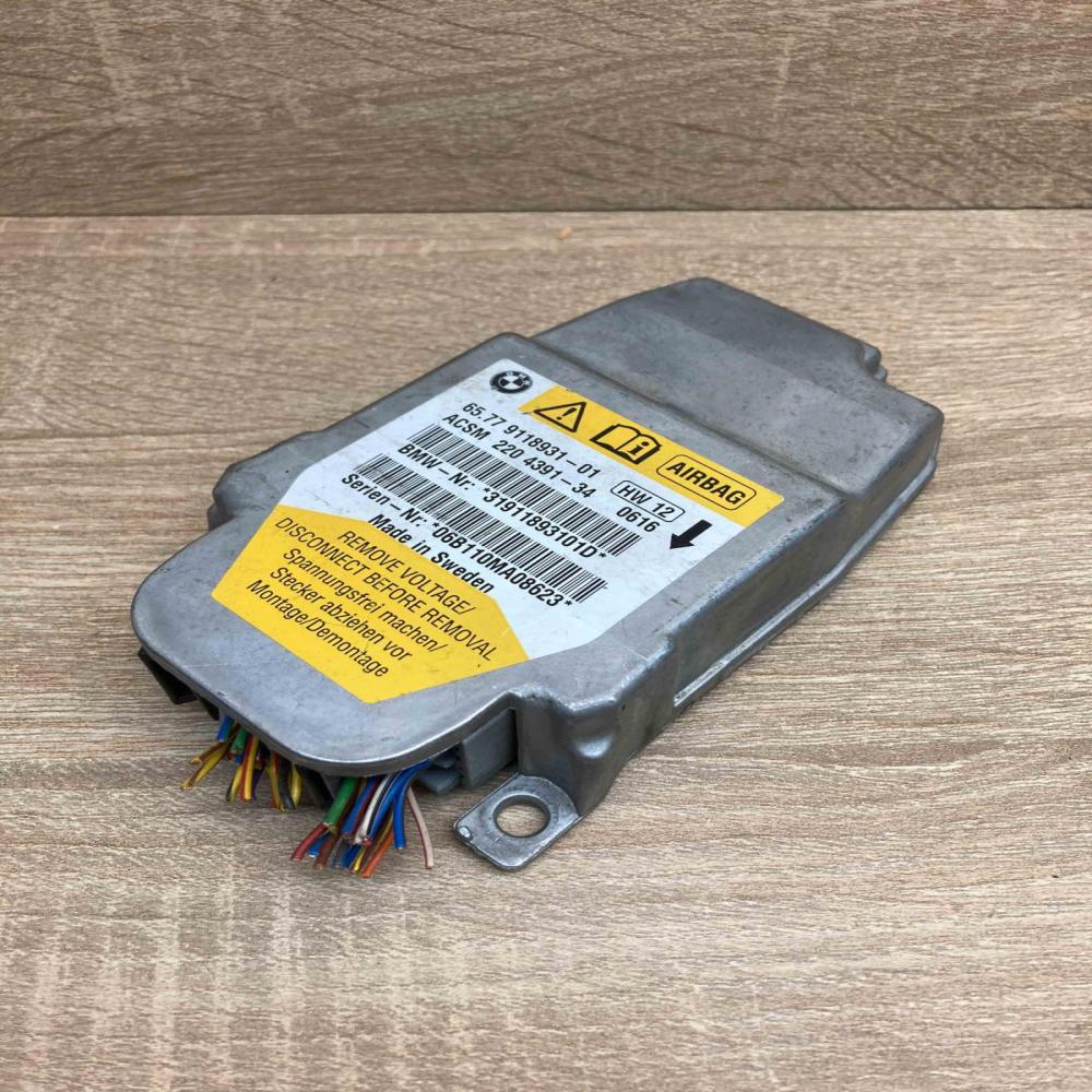 9118931 2204391 34 With Plug Airbag control unit/module BMW 5 E60 E61