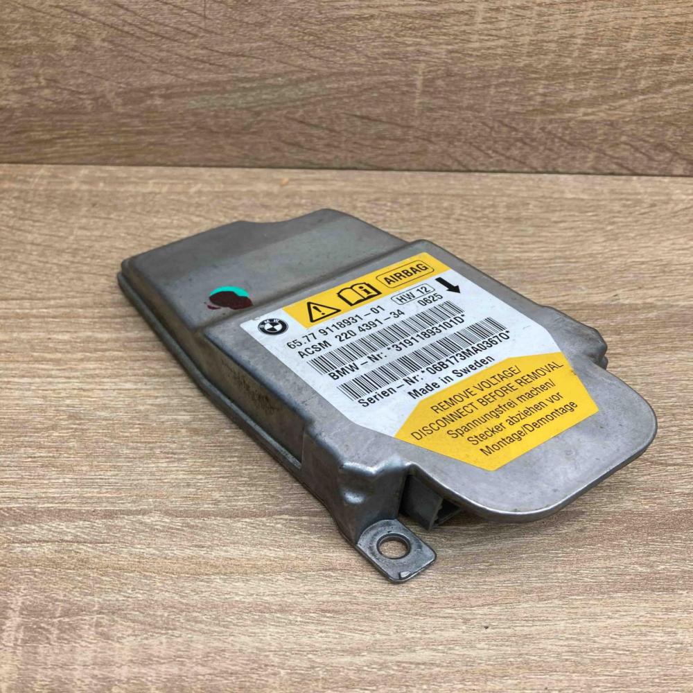 9118931 2204391 34  Airbag control unit/module BMW 5 E60 E61