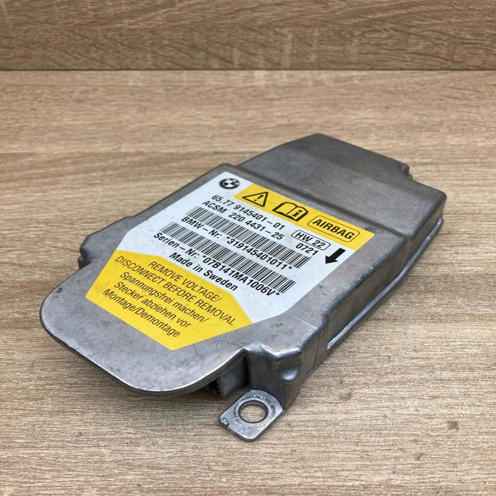9145401 2204431 25  Airbag control unit/module BMW 5 E60 E61