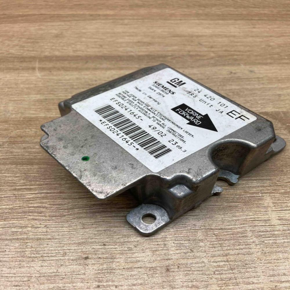 24420101 5WK42974 EF Airbag control unit/module Opel Omega B2