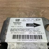 24420101 5WK42974 EF Airbag control unit/module Opel Omega B2