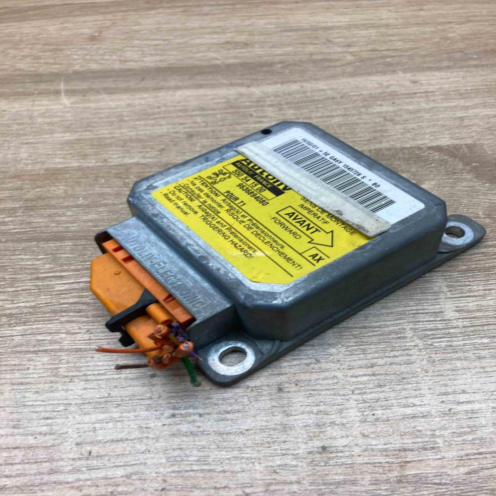 9636894080 550541500 Main Airbag control unit/module Peugeot 206