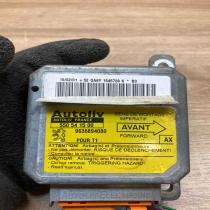 9636894080 550541500 Main Airbag control unit/module Peugeot 206