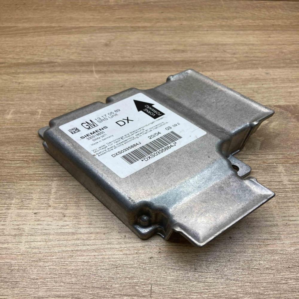 13170589 5WK43471 DX Airbag control unit/module Opel Vectra C