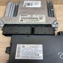 7809000 9147195  Engine ECU kit and lock set BMW 1 E82 E88