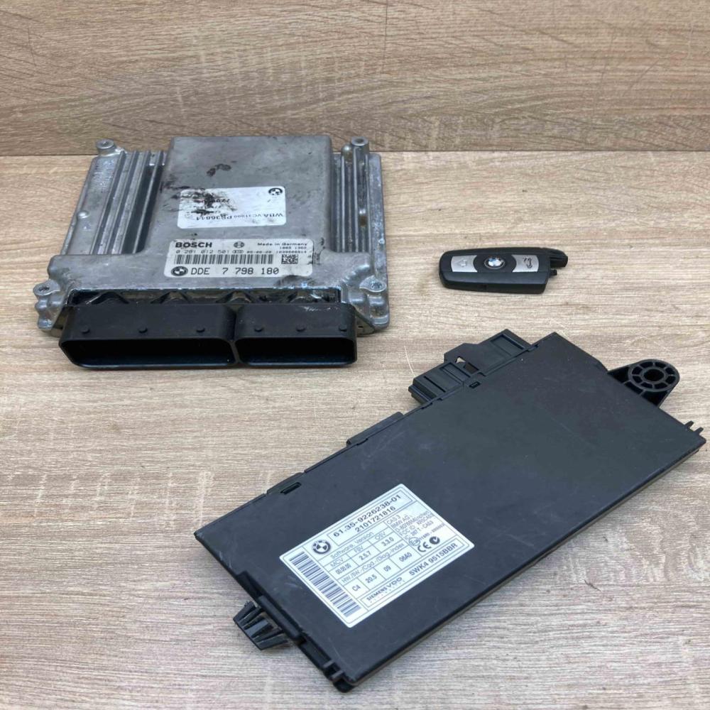 7798180 9226238  Engine ECU kit and lock set BMW 3 E90 E91