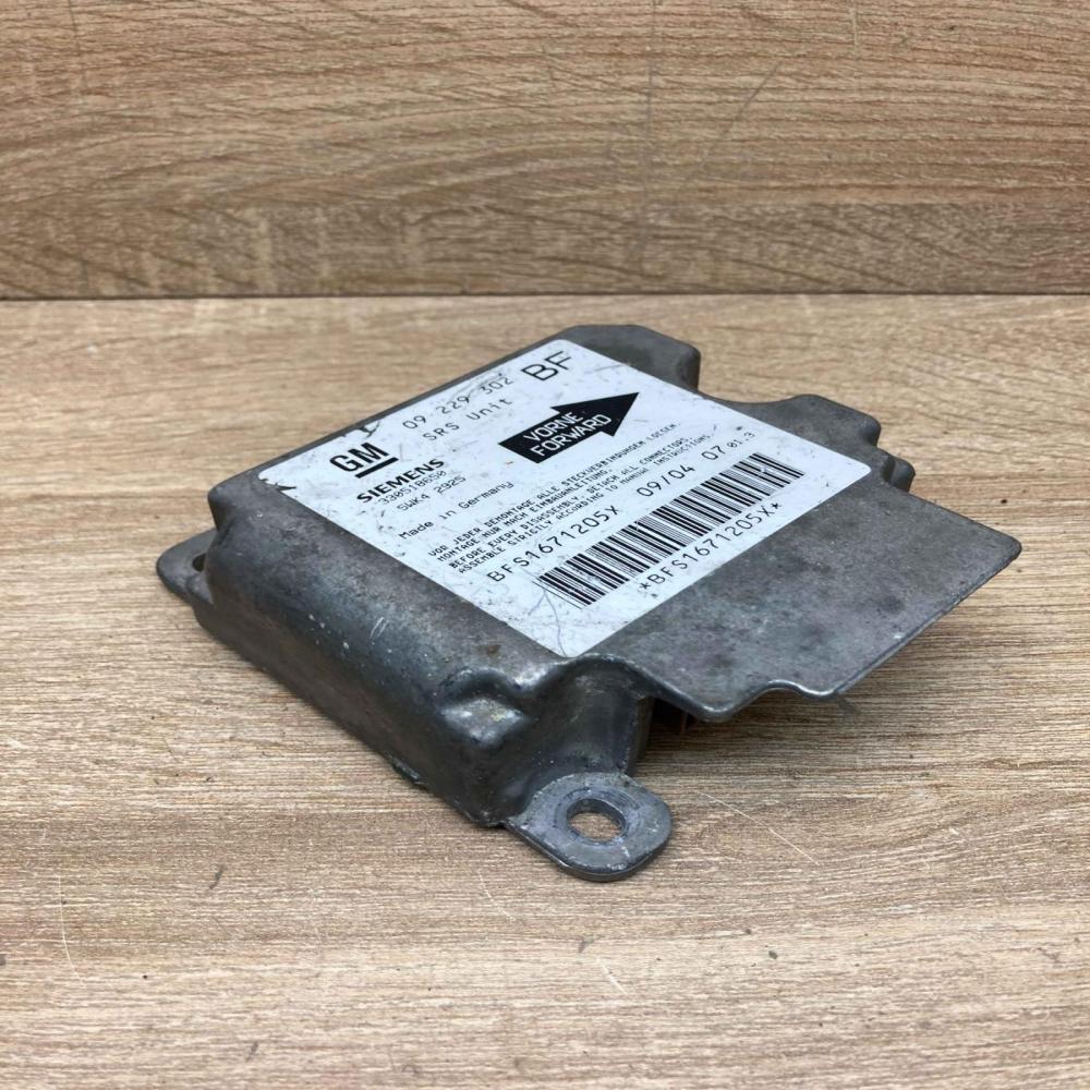 09229302 5WK42925 BF Airbag control unit/module Opel Astra G