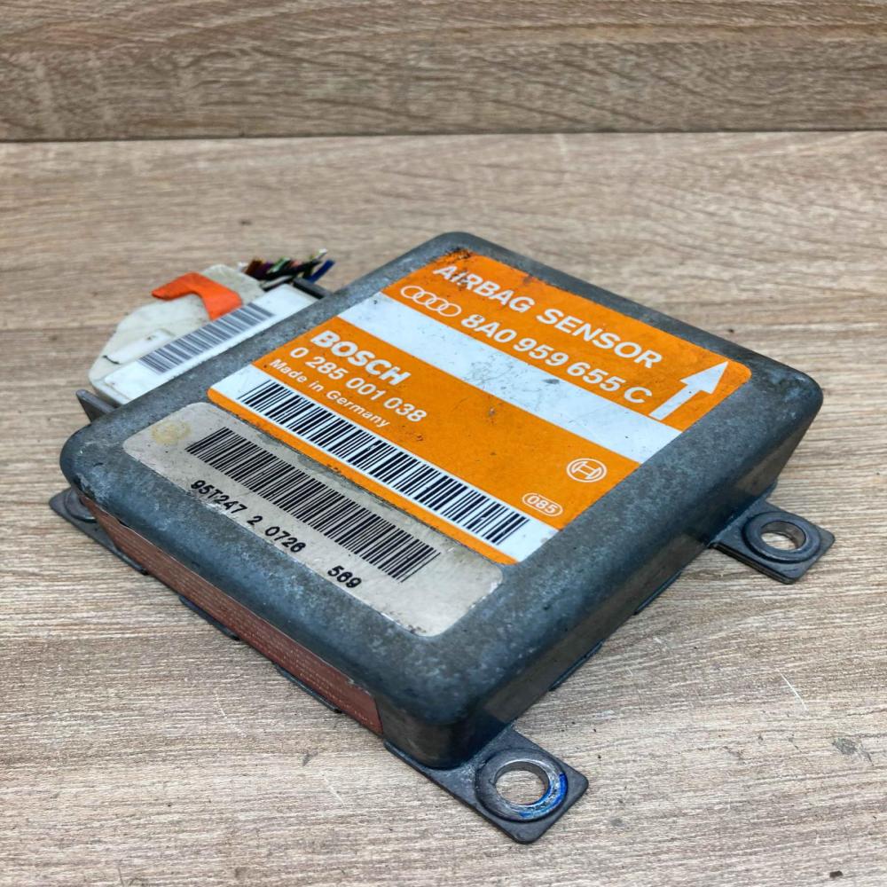 8A0959655C 0285001038 With Plug Used Airbag control unit/module Audi A4 S4 B5 8D
