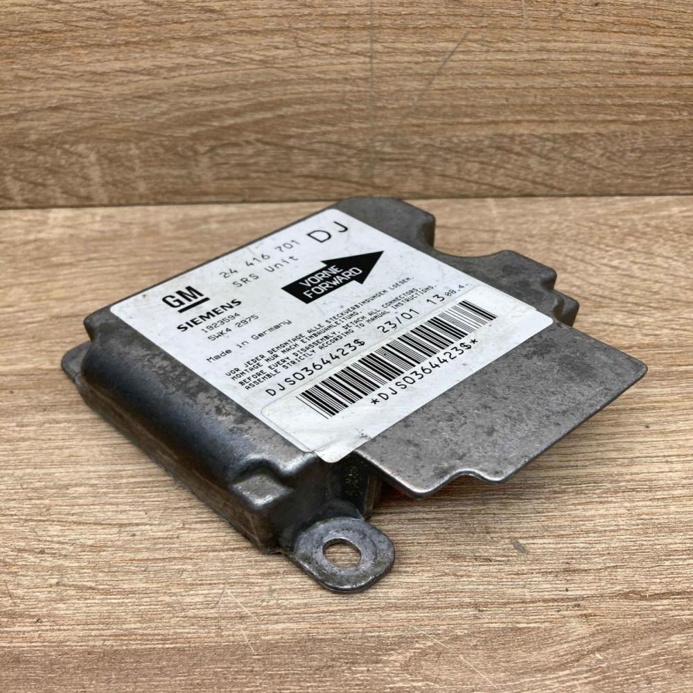 24416701 5WK42975 DJ Airbag control unit/module Opel Vectra B