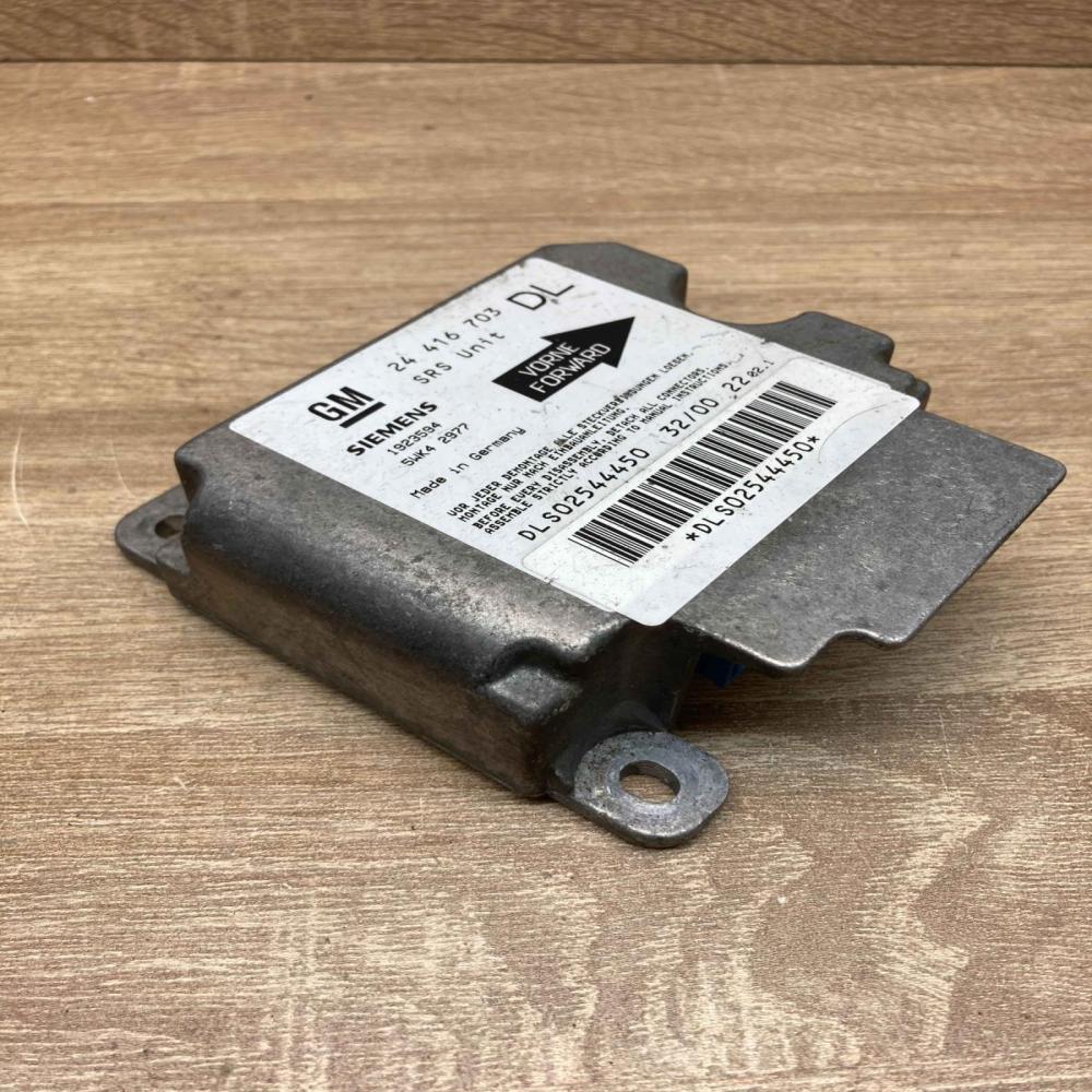 24416703 5WK42977 DL Airbag control unit/module Opel Astra G