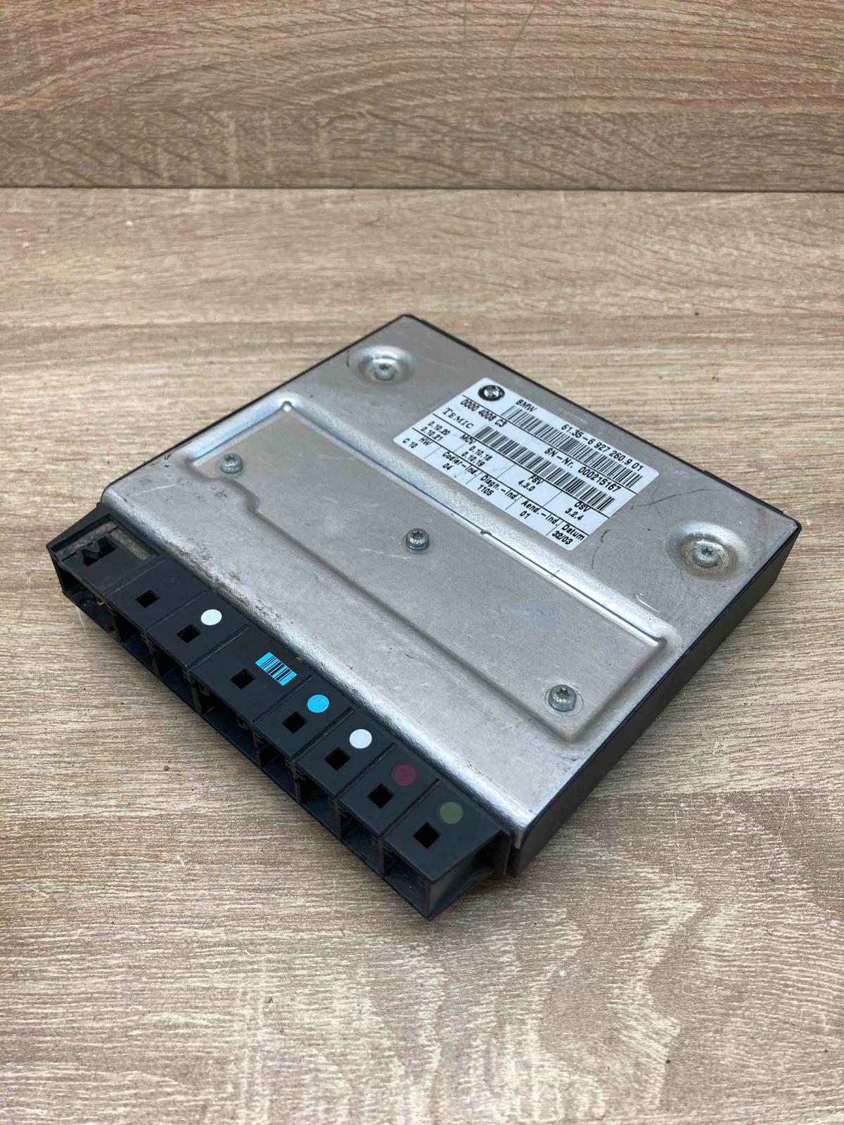 6927260 000215167  Seat control module BMW 5 E60 E61