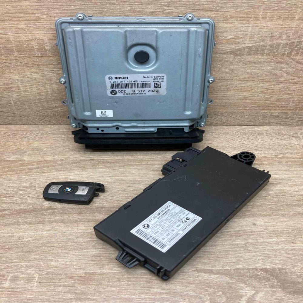 8512292 9226238  Engine ECU kit and lock set BMW 3 E90 E91