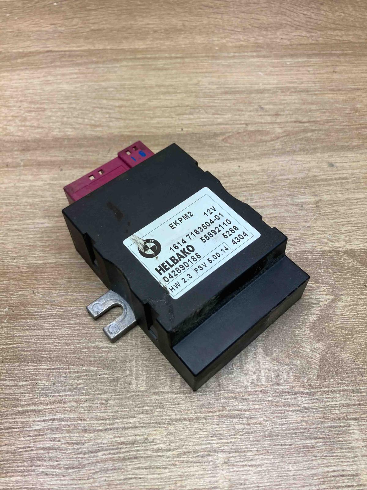7163504 55892110  Fuel injection pump control unit/module BMW 1 E81 E87