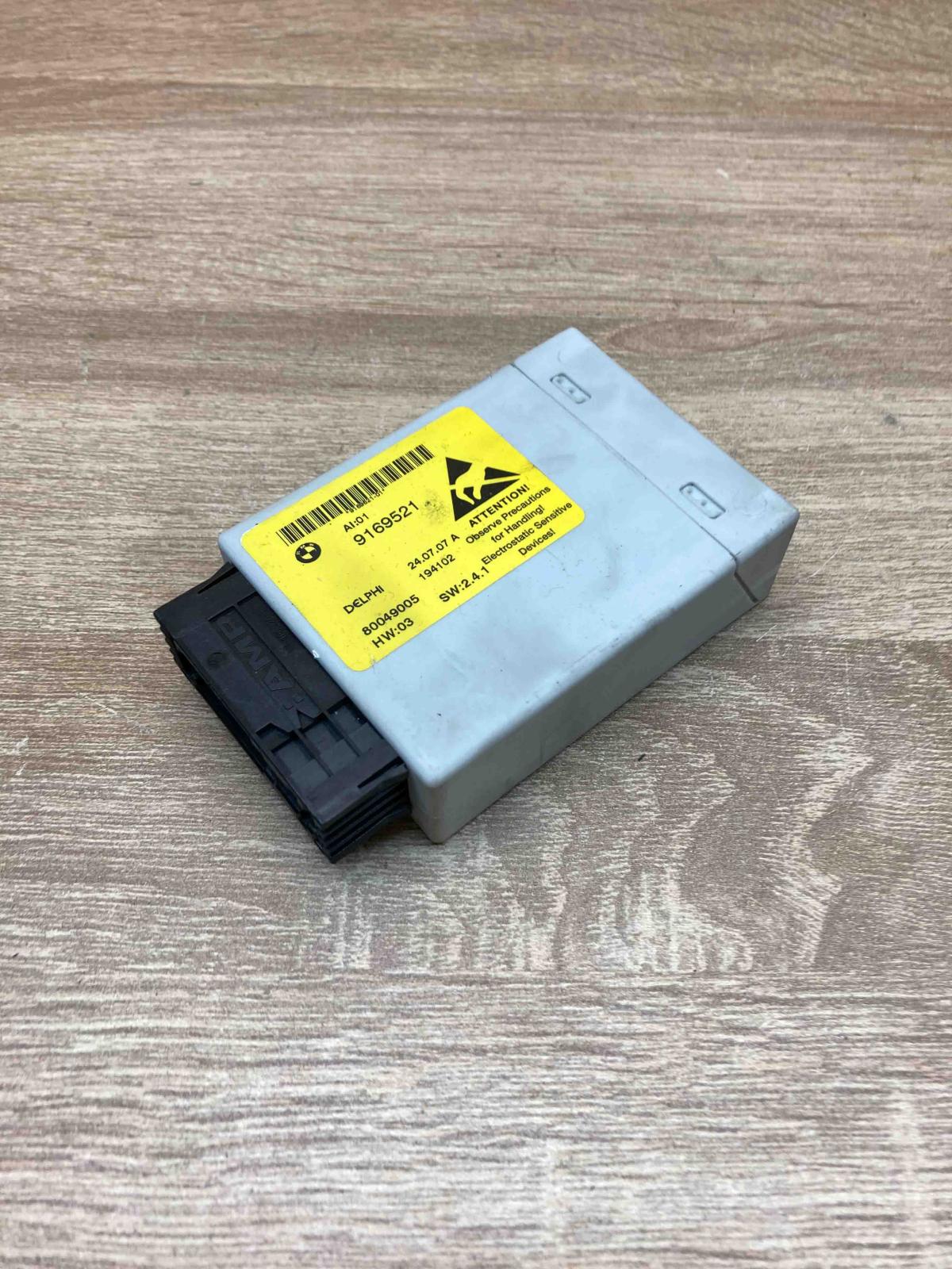 9169521 194102  Center console control module BMW 5 E60 E61