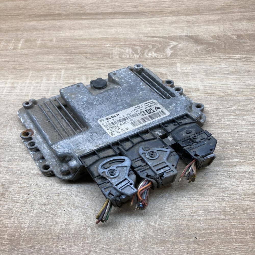 9664843780 0281013872 9653958980 Engine control unit/module ECU Peugeot 207