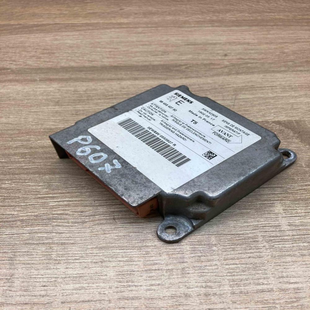 9645840780 5WK42908  Airbag control unit/module Peugeot 607