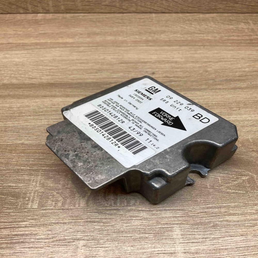 09229039 5WK42922  Airbag control unit/module Opel Vectra B