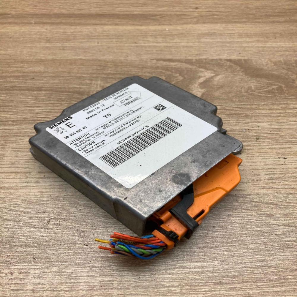 9645840780 5WK42908  Airbag control unit/module Peugeot 307