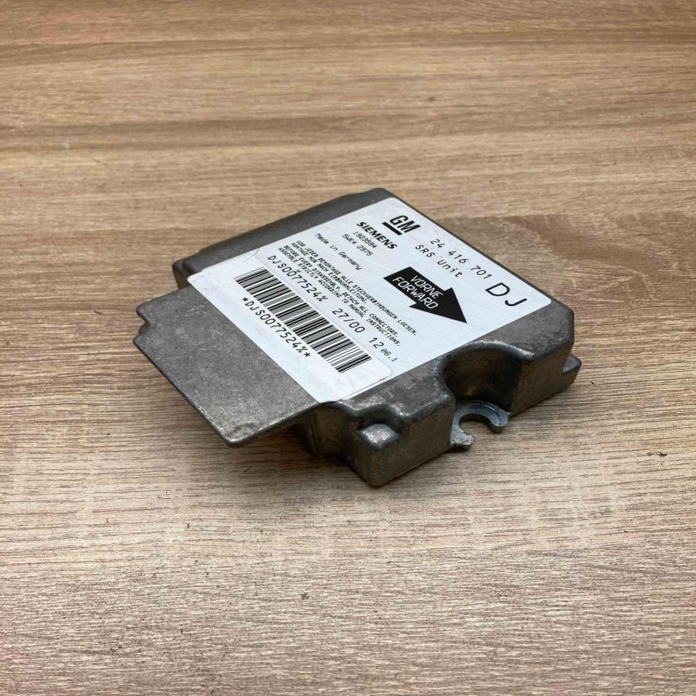 24416701 5WK42975  Airbag control unit/module Opel Vectra B