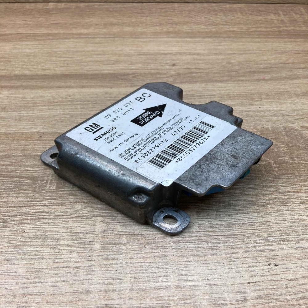 09229037 5WK42923 BC Airbag control unit/module Opel Vectra B