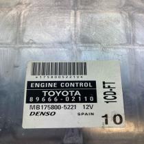 89666 02110 MB175800 5221 1CD FT Engine control unit/module ECU Toyota Corolla E
