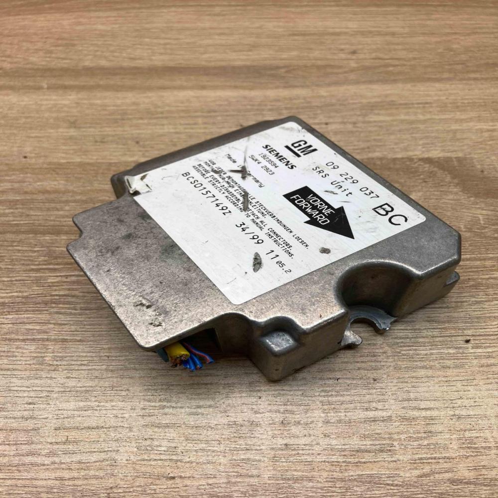 09229037 5WK42923 BC Used Airbag control unit/module Opel Vectra B