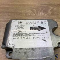 09229037 5WK42923 BC Used Airbag control unit/module Opel Vectra B