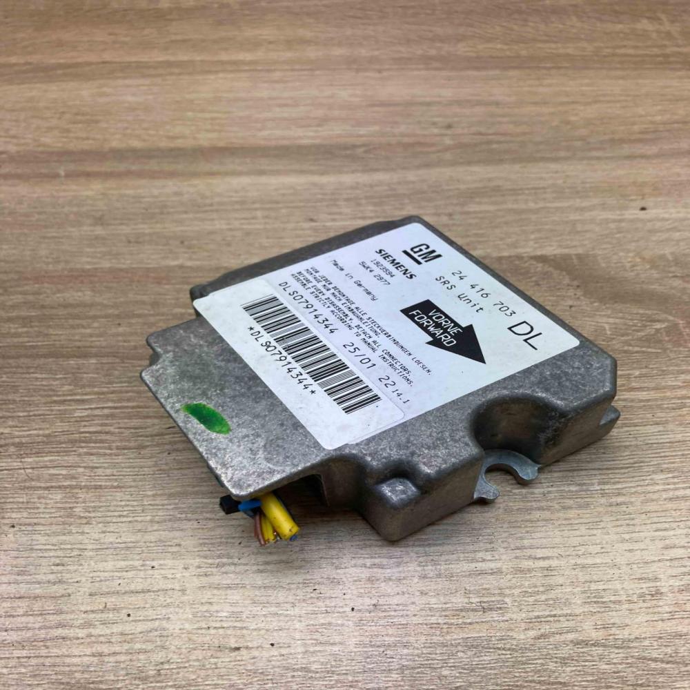 24416703 5WK42977 DL Airbag control unit/module Opel Astra G