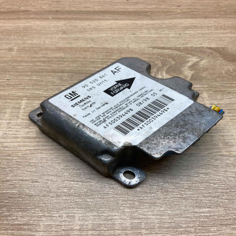 90520841 5WK4168 AF Used Airbag control unit/module Opel Astra G