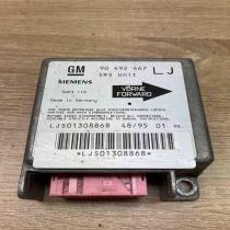 90492467 5WK4110 LJ Airbag control unit/module Opel Omega B1