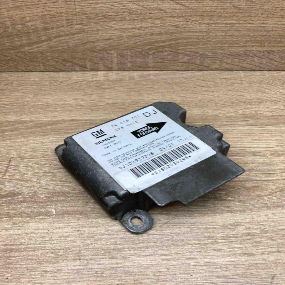 24416701 5WK2975 DJ Airbag control unit/module Opel Vectra B