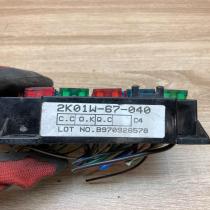 2K01W 67 040 9709265087  Fuse box set Peugeot 607