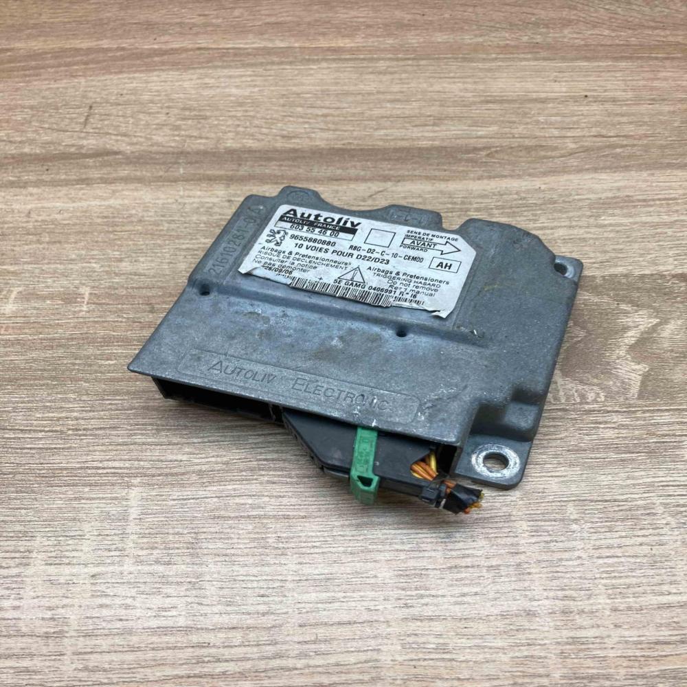 9655880880 603554600  Airbag control unit/module Peugeot 407