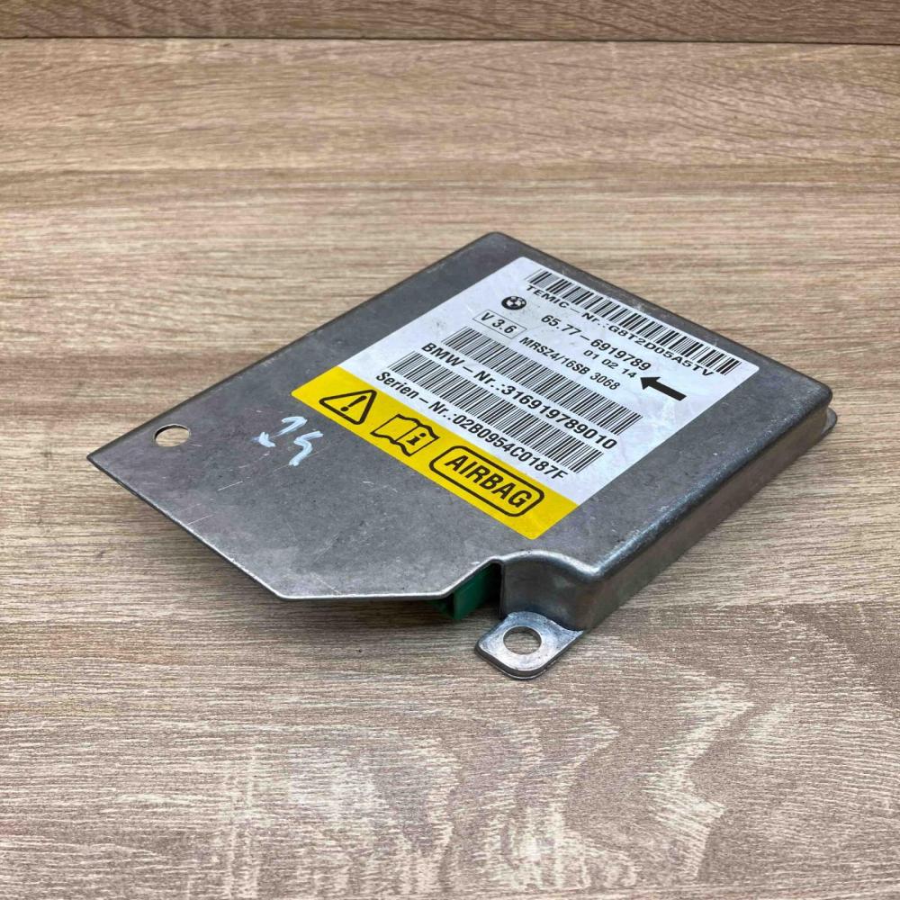 6919789 MRSZ4 16SB V3 6 Airbag control unit/module BMW 5 E39