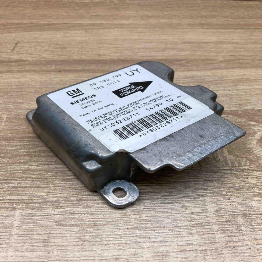 09180799 5WK422905 UY Airbag control unit/module Opel Astra G