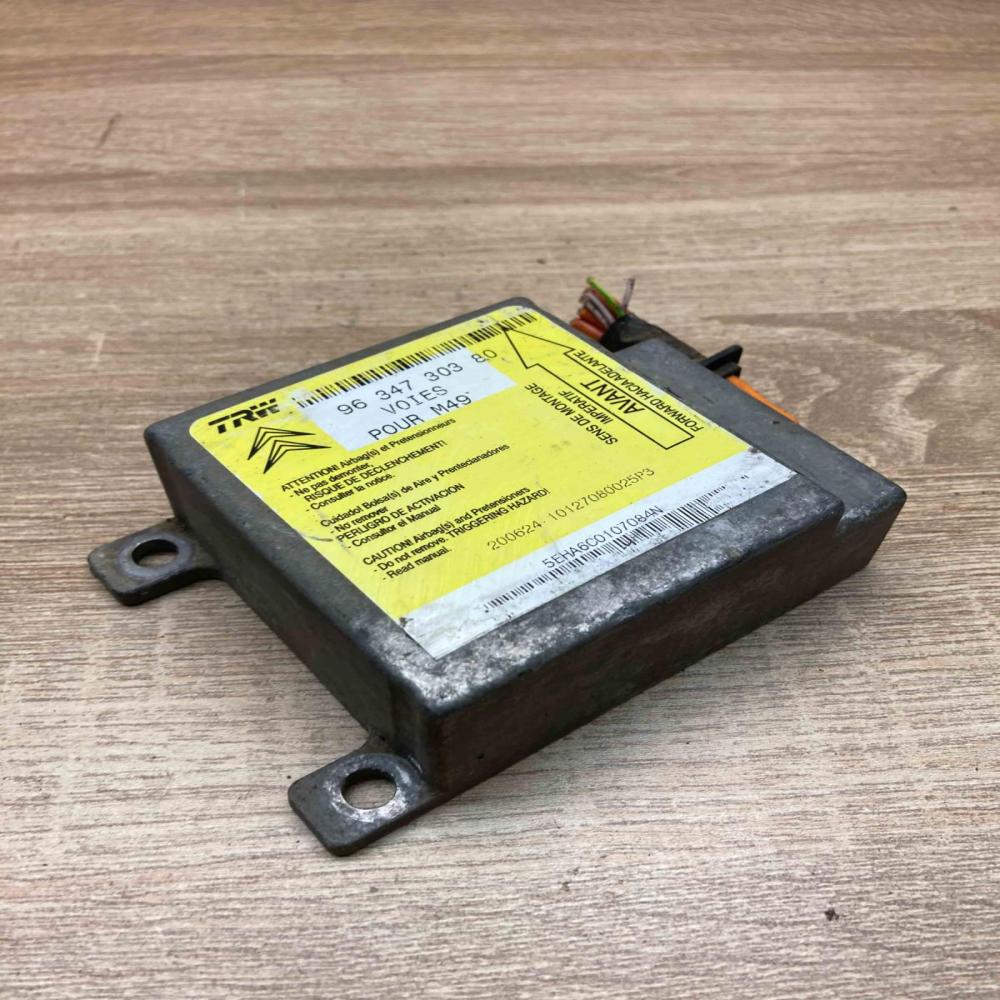 9634730380   Airbag control unit/module Citroen Berlingo
